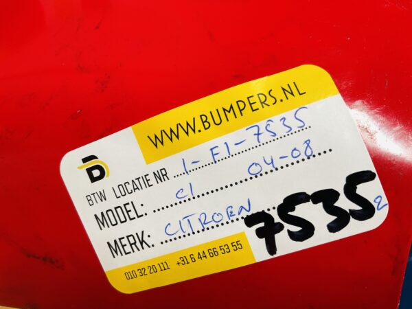 BUMPER Citroen C1  2004-2008  VOORBUMPER 1-F1-7535z