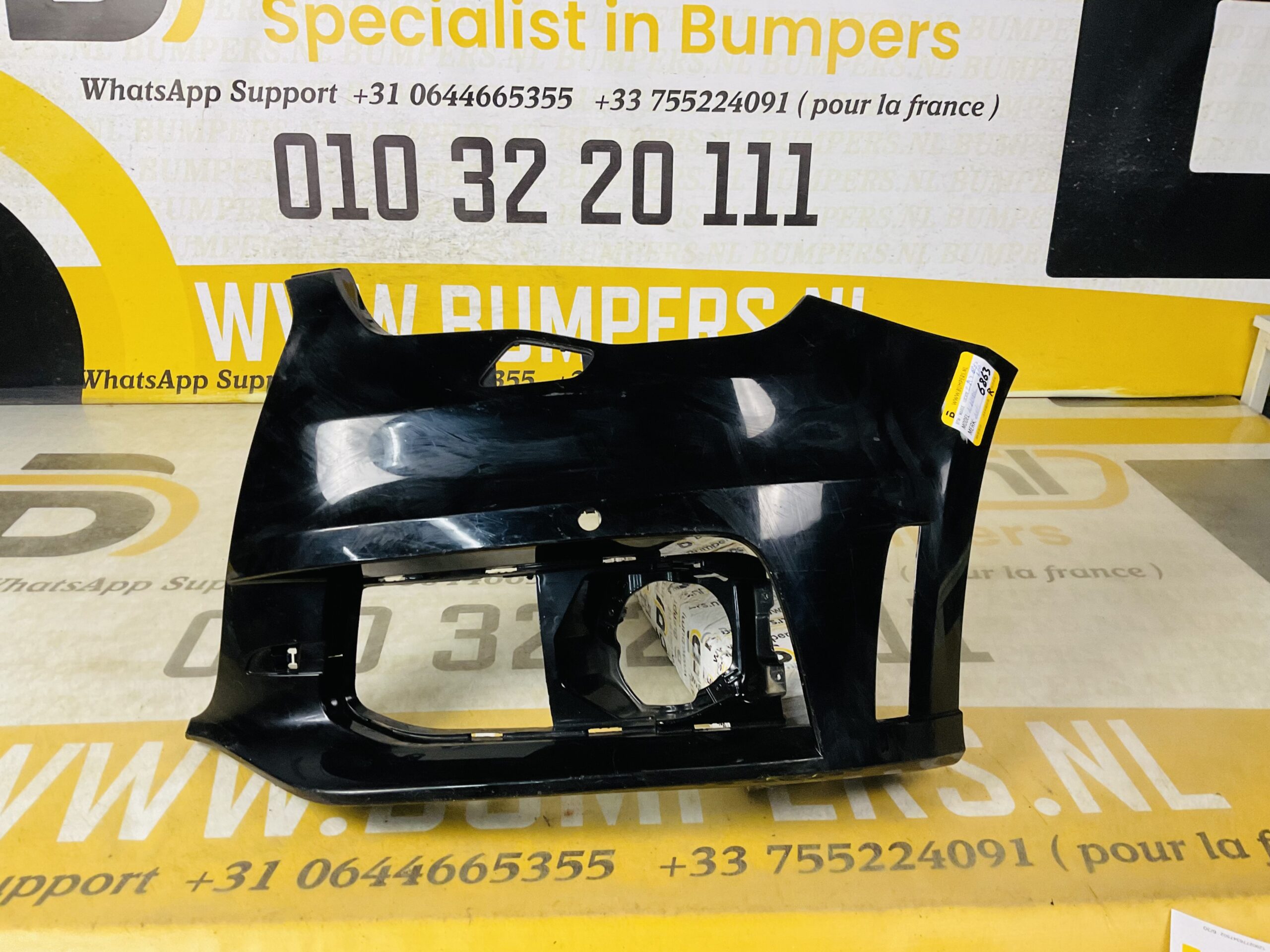 Voorbumper Audi A1 8x0 2010-2015 S line Hoek Bumper 2-R3-6863R