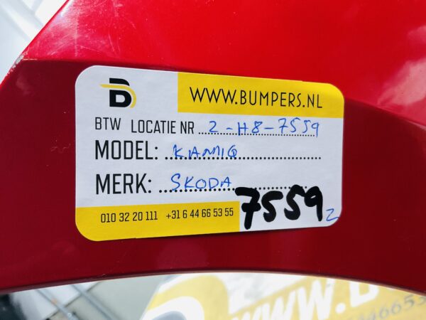 BUMPER Skoda Kamiq 2019-2022  VOORBUMPER 2-H8-7559z