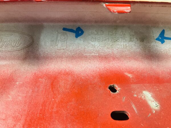 Spoiler Ford Fiesta Mk7 Facelift Bumperlip 2-L8-6866R