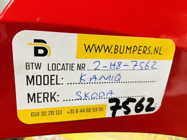 BUMPER Skoda Kamiq 2019-2022  VOORBUMPER 2-H8-7562z