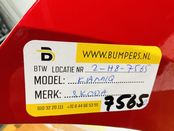 BUMPER Skoda Kamiq 2019-2022  VOORBUMPER 2-H8-7565z