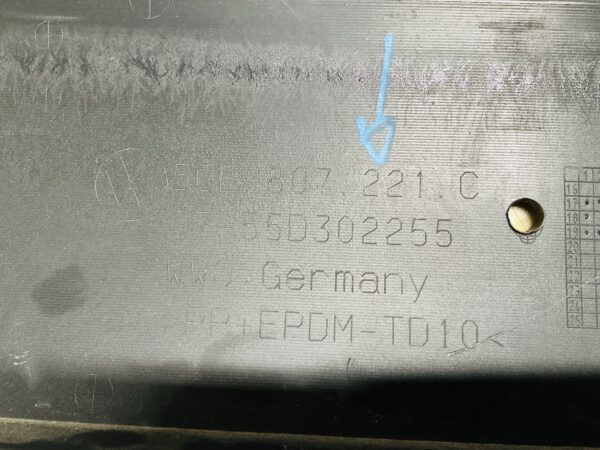 BUMPER Volkswagen Golf 7 E-Golf EGolf GTE Facelift  5GE807221  2016-2019 VOORBUMPER 1-C2-7542z