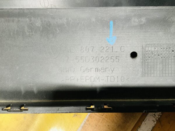 BUMPER Volkswagen Golf 7 E-Golf EGolf GTE Facelift  5GE807221  2016-2019 VOORBUMPER 1-C2-7543z