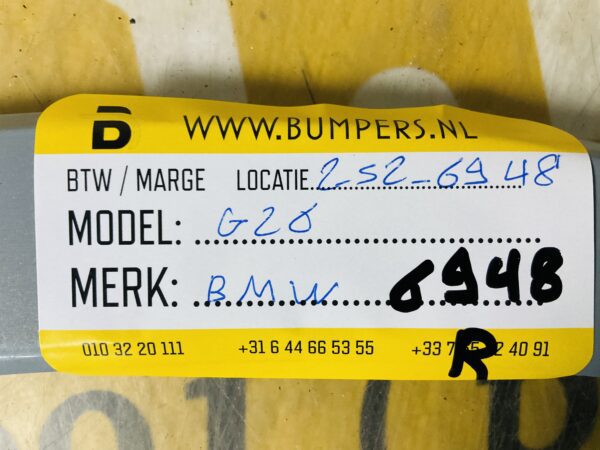 Kofferklep Spoiler Bmw 4Serie G26 Achterklep Lip 2-S2-6948R