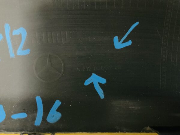 Bumper Mercedes E Klasse W212 2013-2016 AMG Achterbumper 1-E5-7004R