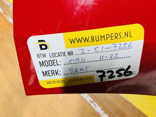 BUMPER Seat Mii  2011-2022 VOORBUMPER 2-C1-7256z