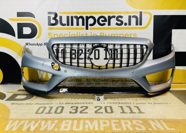 BUMPER Mercedes C Klasse W205 AMG  2014-2017 VOORBUMPER 1-A9-7300z