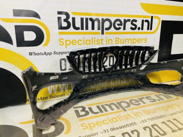BUMPER Mercedes C Klasse W205 AMG  2014-2017 VOORBUMPER 1-A9-7300z