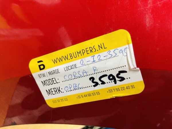 BUMPER Opel Corsa F 2019-2024 VOORBUMPER 2-i2-3595z