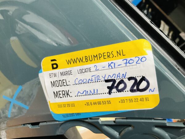 BUMPER Mini Countryman  VOORBUMPER 2-K1-7020z