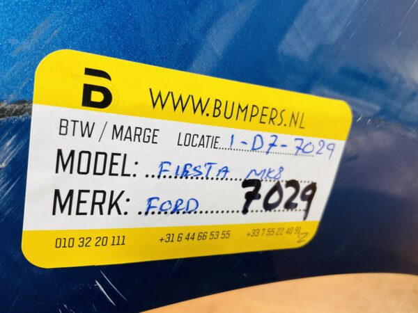 BUMPER Ford Fiesta MK8 2017-2022 VOORBUMPER 1-D7-7029z