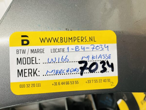 Bumper Mercedes M Klasse W166 AMG11-15 A1668803340 Voorbumper1-B4-7034z
