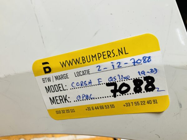 BUMPER Opel Corsa F GS Line GS-Line  2019-2024 VOORBUMPER 2-i2-7088z