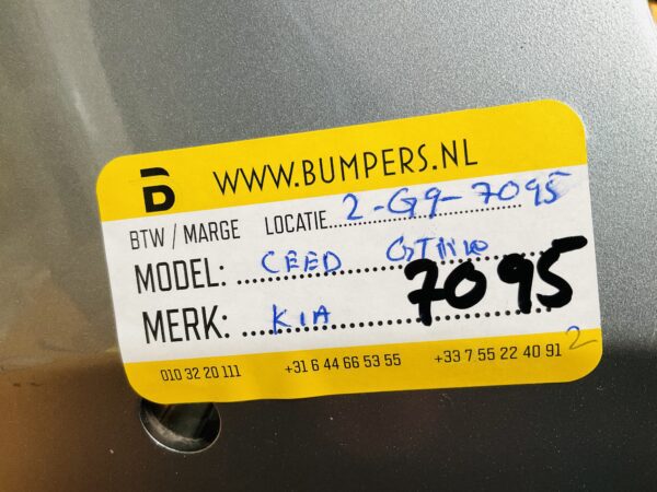 BUMPER Kia Ceed GT-Line GTline VOORBUMPER 2-G9-7095z