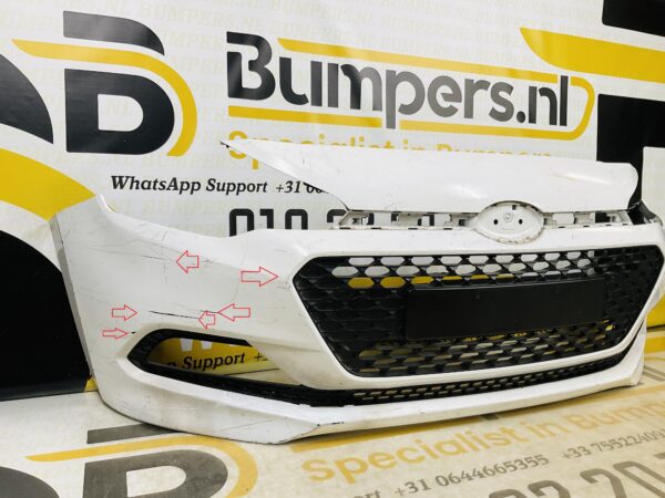 BUMPER Hyundai i20 2013-2016 VOORBUMPER 2-E3-7096z
