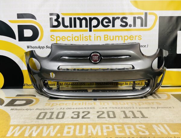 BUMPER Fiat 500 Sport Facelift 2016-2022 VOORBUMPER 2-B8-7107z