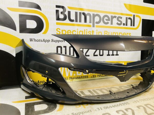 BUMPER Opel Astra j Facelift pdc 2011-2014 VOORBUMPER 2-i9-7134z