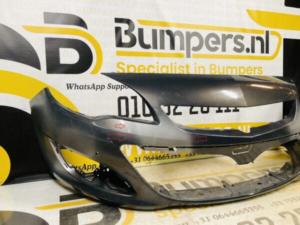 BUMPER Opel Astra j Facelift  2011-2014 VOORBUMPER 2-i9-7141z