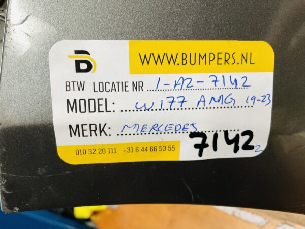 BUMPER Mercedes A Klasse W177 AMG 2019-2023 VOORBUMPER 1-A2-7142z