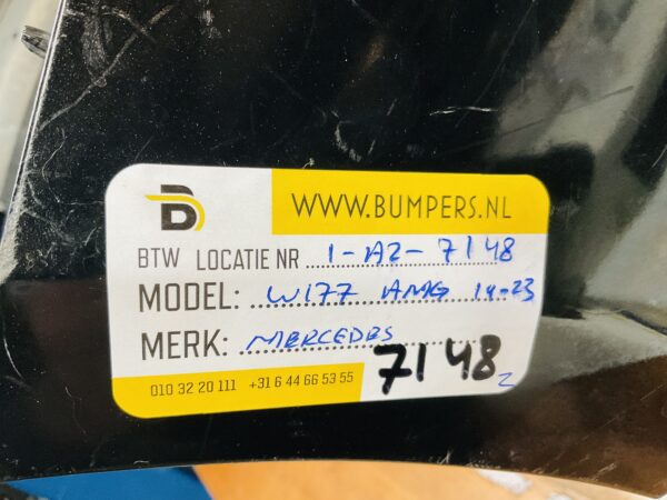 BUMPER Mercedes A Klasse W177 AMG 2019-2023 VOORBUMPER 1-A2-7148z