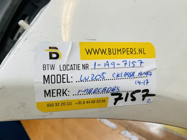 BUMPER Mercedes C Klasse W205 AMG 2014-2017 VOORBUMPER 1-A9-7157z