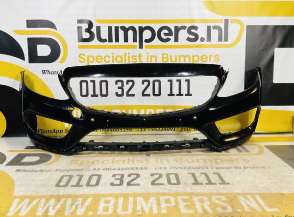 BUMPER Mercedes C Klasse W205 AMG 2014-2017 VOORBUMPER 1-A9-7158z