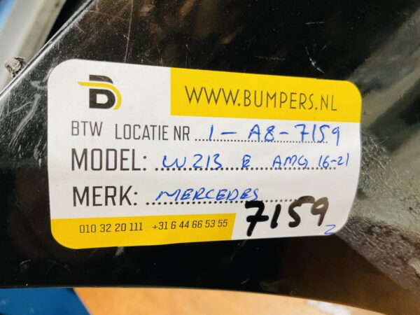 BUMPER Mercedes E Klasse W213 AMG  2016-2021 VOORBUMPER 1-A8-7159z