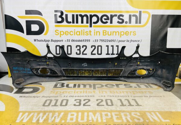 BUMPER Mercedes E Klasse W211 2006-2009 A2118801540 VOORBUMPER 1-A1-7165z