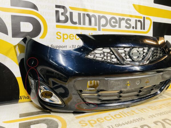 BUMPER Nissan Micra K13  VOORBUMPER 1-G6-7177z