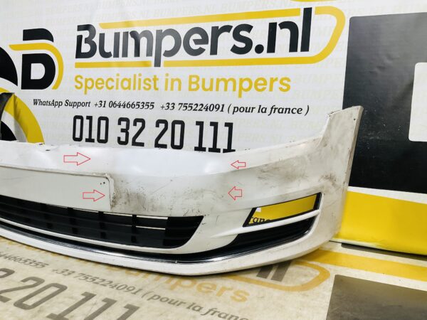 BUMPER Volkswagen Golf 7 2012-2016 VOORBUMPER 1-C2-7189z