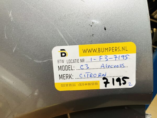 BUMPER Citroen C3  Aircross VOORBUMPER 1-F3-7195z