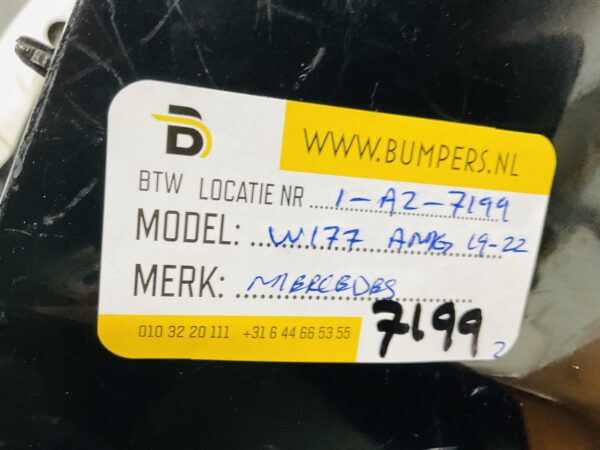 BUMPER Mercedes A Klasse W177 AMG 2019-2023 VOORBUMPER 1-A2-7199z