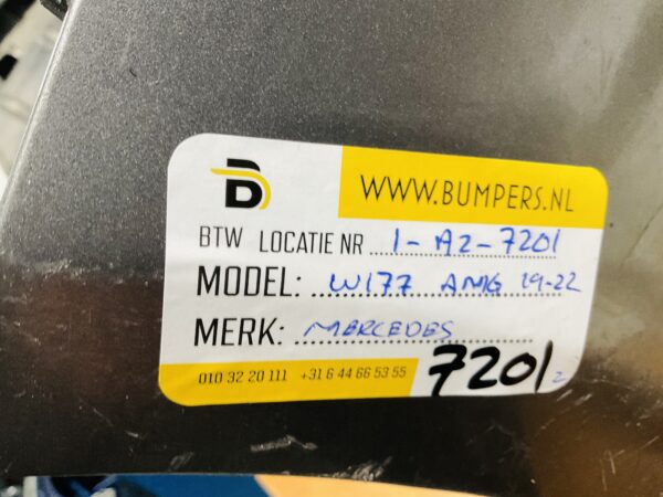 BUMPER Mercedes A Klasse W177 AMG 2019-2023 VOORBUMPER 1-A2-7201z