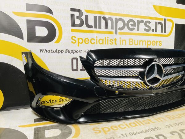 BUMPER Mercedes C Klasse W205 Facelift Normaal 2019-2021 VOORBUMPER 1-A4-7220z