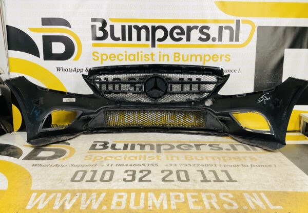 BUMPER Mercedes C Klasse W205 Facelift Normaal 2019-2021 VOORBUMPER 1-A4-7220z