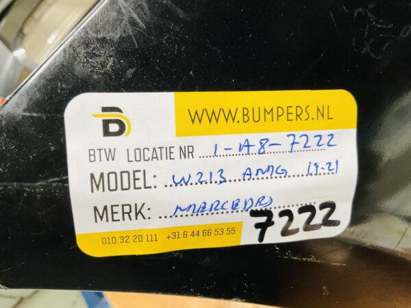 BUMPER Mercedes E Klasse W213 AMG 2016-2021 VOORBUMPER 1-A8-7222z