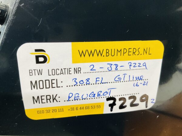 BUMPER Peugeot 308 Facelift GT Line GT-Line  2016-2021 VOORBUMPER 2-J8-7229z