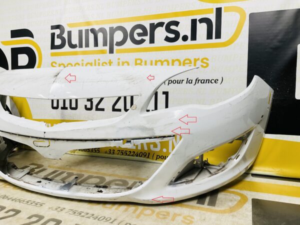 BUMPER Opel Astra J Facelift 2011-2014 VOORBUMPER 2-i9-7245z