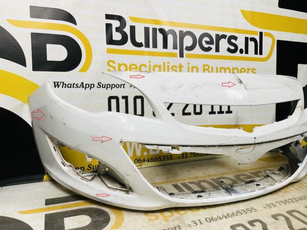 BUMPER Opel Astra J Facelift 2011-2014 VOORBUMPER 2-i9-7245z