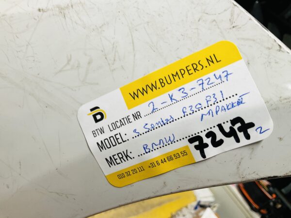 BUMPER BMW 3 Serie F30 F31 MPakket M-Pakket VOORBUMPER 2-K3-7247z