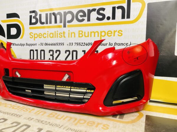 BUMPER Peugeot 108  2014-2023 VOORBUMPER 2-J6-7255z