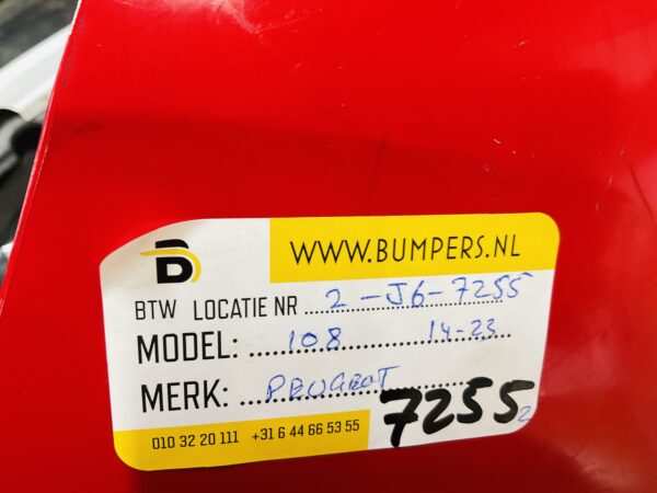BUMPER Peugeot 108  2014-2023 VOORBUMPER 2-J6-7255z
