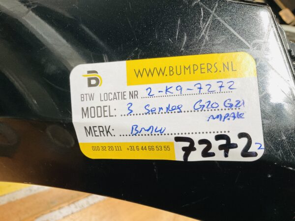 BUMPER BMW 3 Serie G20 G21 MPakket M-Pakket VOORBUMPER 2-K9-7272z