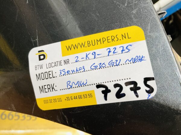 BUMPER BMW 3 Serie G20 G21 MPakket M-Pakket VOORBUMPER 2-K9-7275z