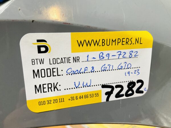 BUMPER Volkswagen Golf 8 GTI GTD  2019-2023 VOORBUMPER 1-B9-7282z