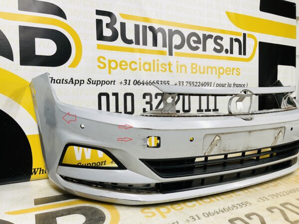BUMPER Volkswagen Polo 2G 2017-2021 VOORBUMPER 1-C3-7286z
