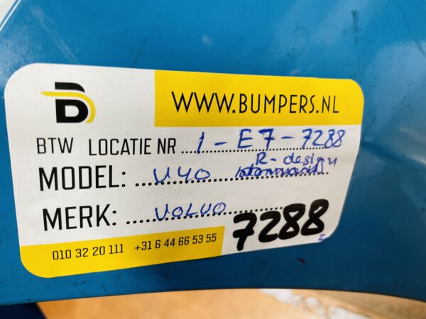 BUMPER Volvo V40 Rdesign R-Design KLS VOORBUMPER 1-E7-7288z