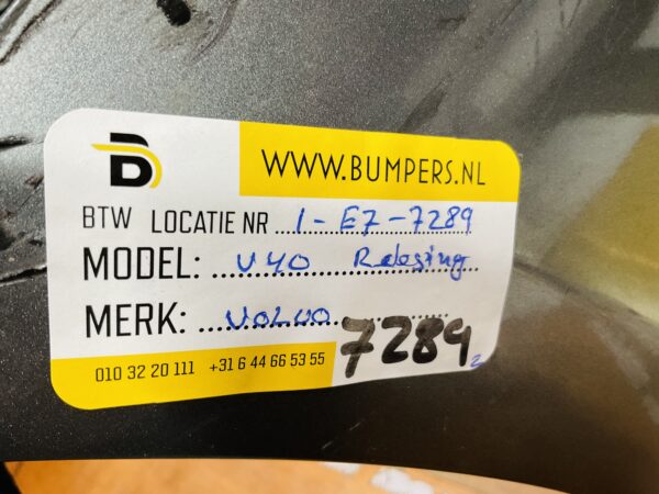 BUMPER Volvo V40 Rdesign R-Design KLS VOORBUMPER 1-E7-7289z