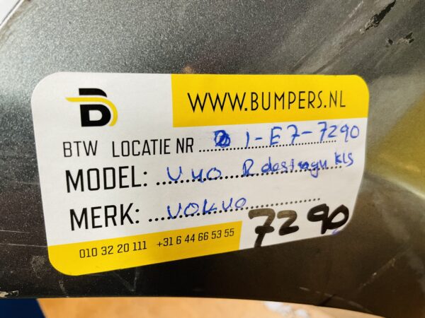 BUMPER Volvo V40 Rdesign R-Design KLS VOORBUMPER 1-E7-7290z